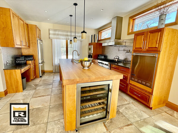 royal homes kitchen customization options