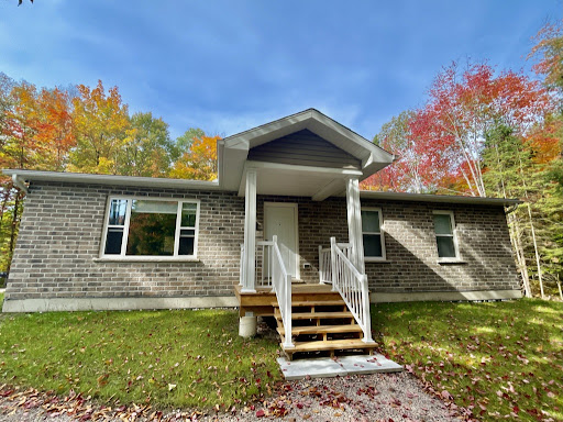 The front entrance to Safe House.