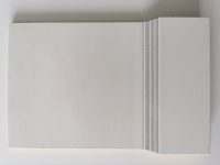 Satin White/Stormy Monday Feathered Glaze | Product Code:  PMR-PD-1H/PD2AN