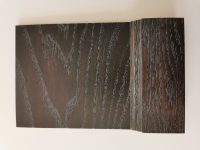 OAK Dark Chocolate (11124) w/ Off White Ceruse Glaze w 