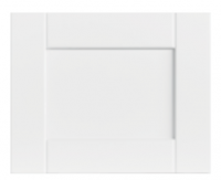 White (V-Groove Shaker) | Product Code: PMR- WhiteVGrooveShaker