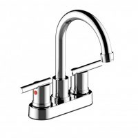 Northern Lights Two Lever Lavatory Faucet Chrome 06-3332P