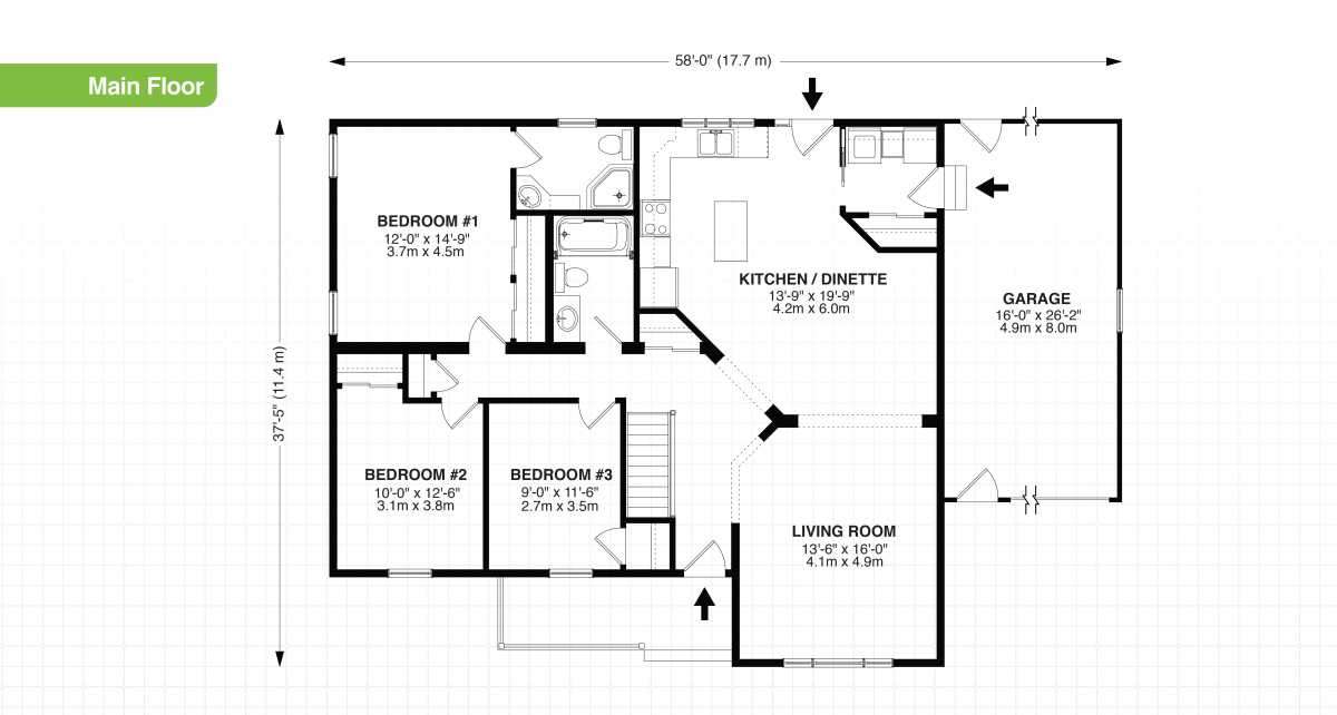 Applewood ‘A’ - Floorplan