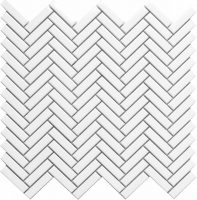 HERRINGBONE SERIES 11.25X10.75 | PRODUCT CODE: PMR-STSHEWHITEG | BD 8-4 (BLUE)