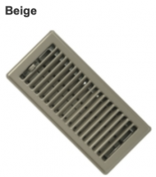 Floor Heat Register Beige