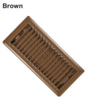 Floor Heat Register Brown
