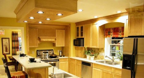 Wood Panel Cabinets