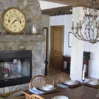 Fireplace with Cultured Stone Surround | Product Code: PMR-culturedstonesurround