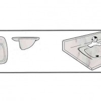 Coni Marble Small Recessed Square | Product Code: PMR-smallrecessedsquare