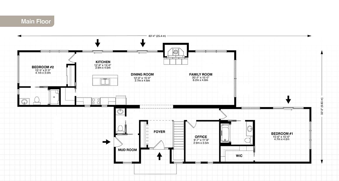 Royal Q-M1 - Floorplan